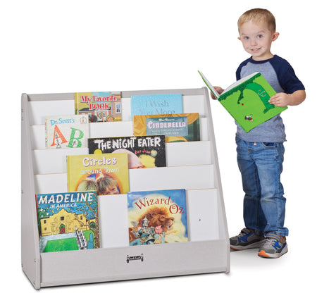 Rainbow Accents® Flushback Pick-a-Book Stand - Gray