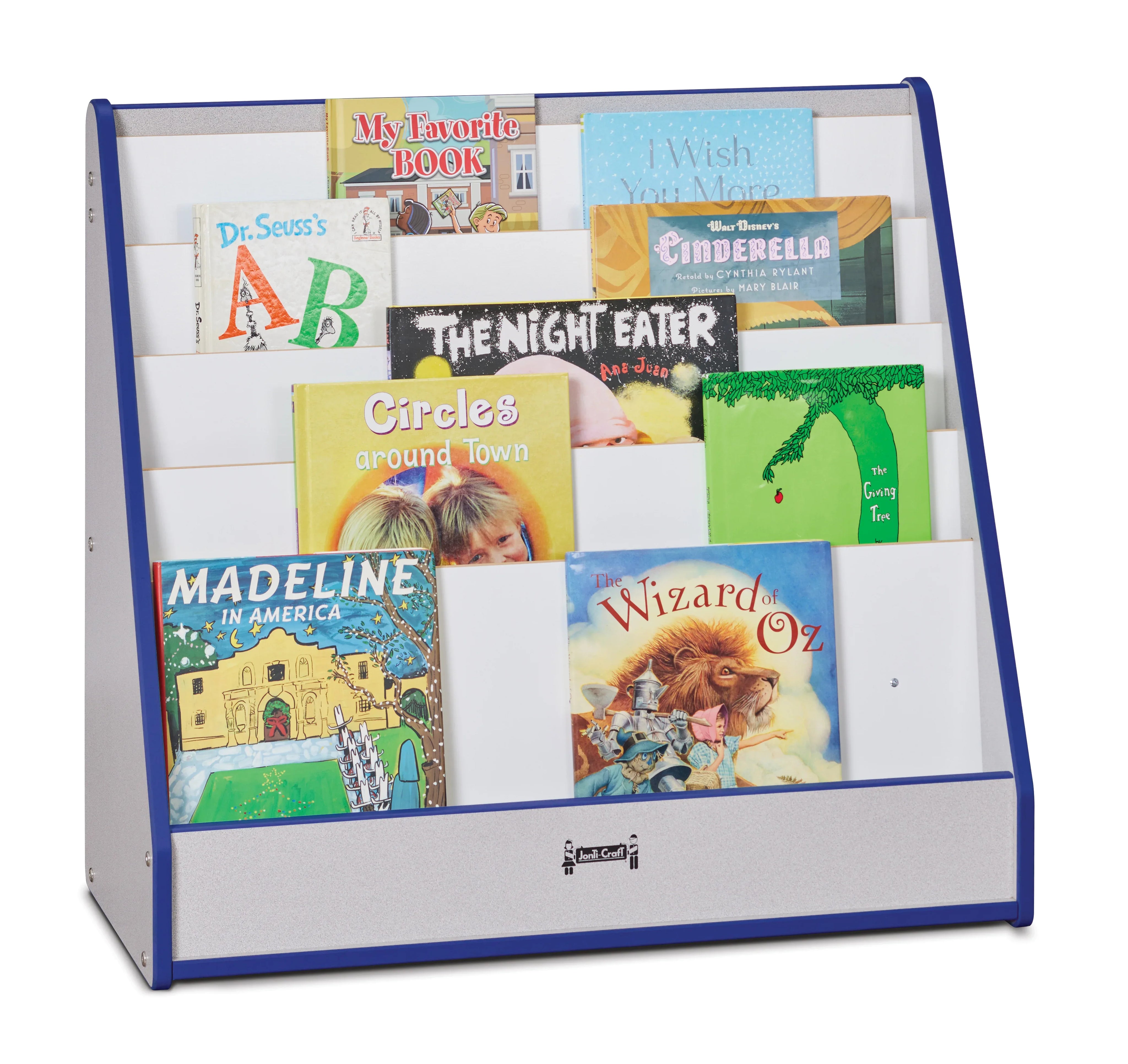 Rainbow Accents® Flushback Pick-a-Book Stand - Blue
