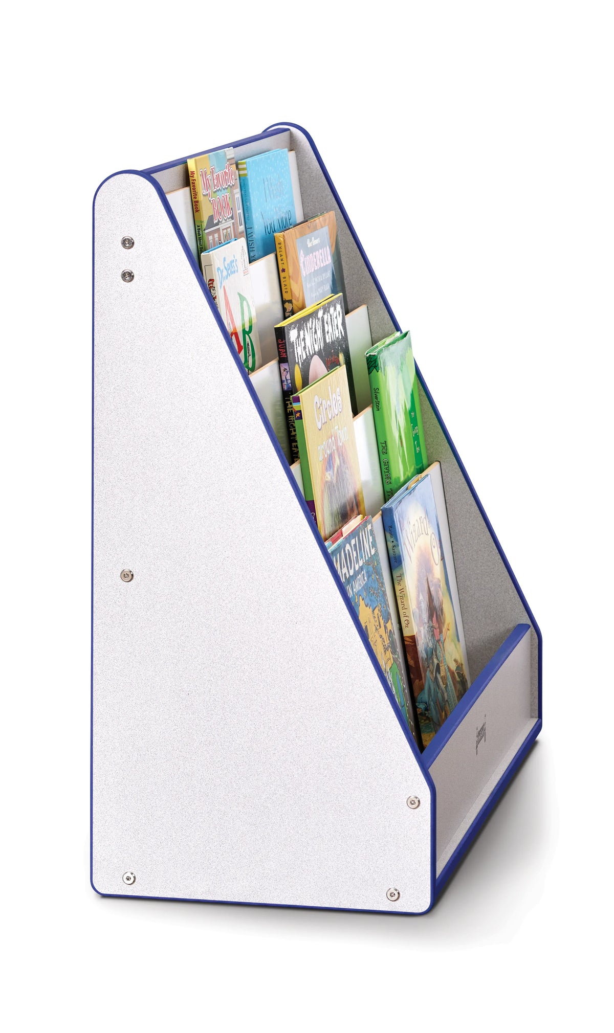 Rainbow Accents® Flushback Pick-a-Book Stand - Blue