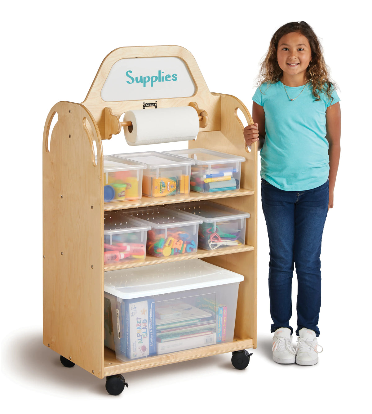Jonti-Craft® Mini STEAM Multimedia Cart