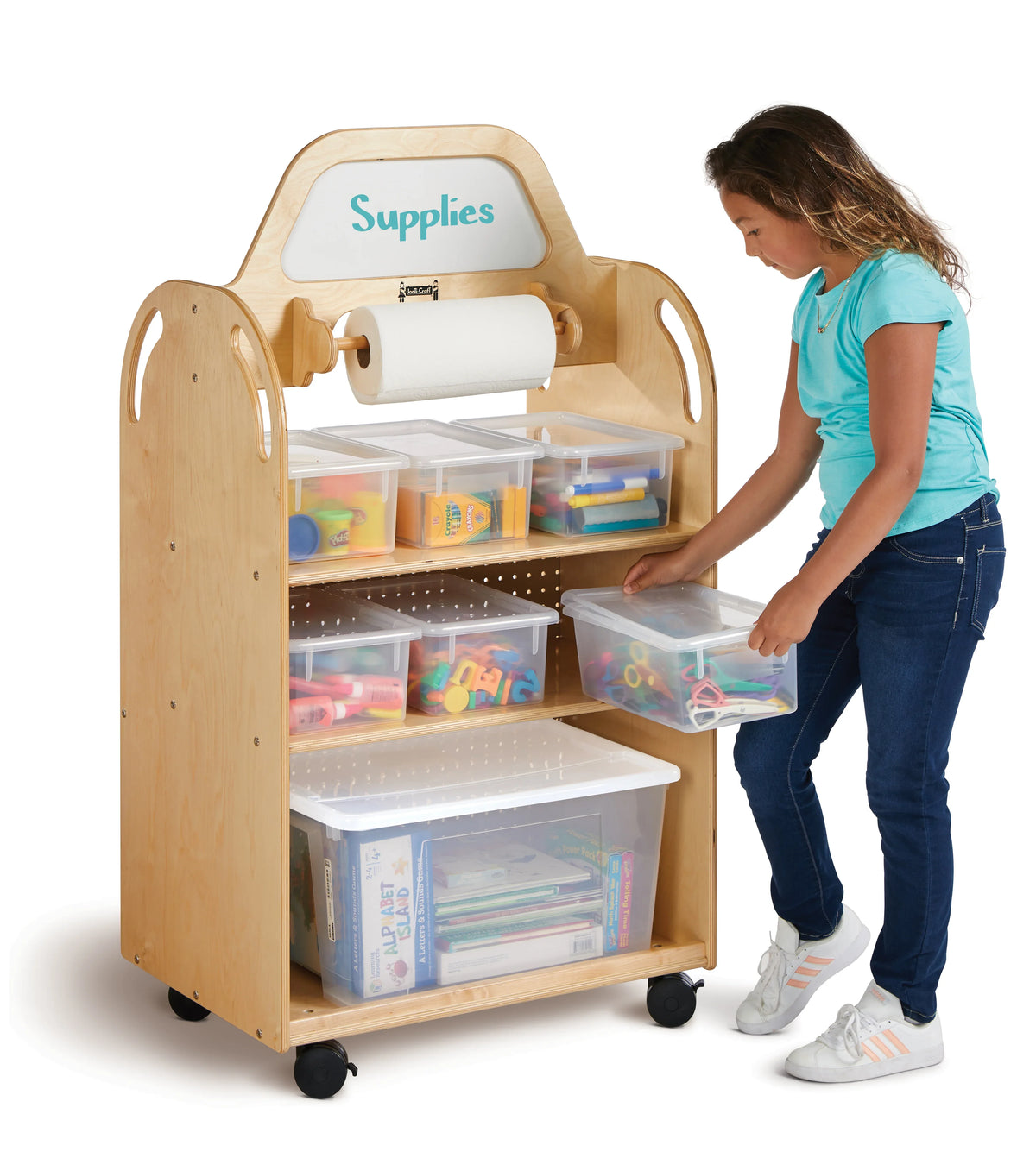 Jonti-Craft® Mini STEAM Multimedia Cart