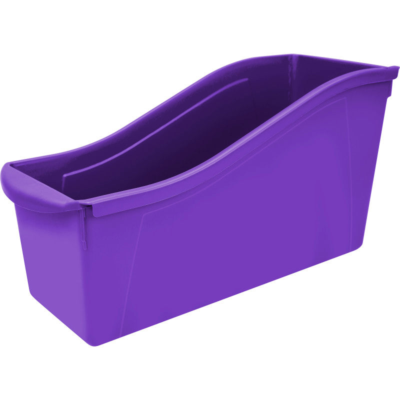 Large Book Bin, Purple