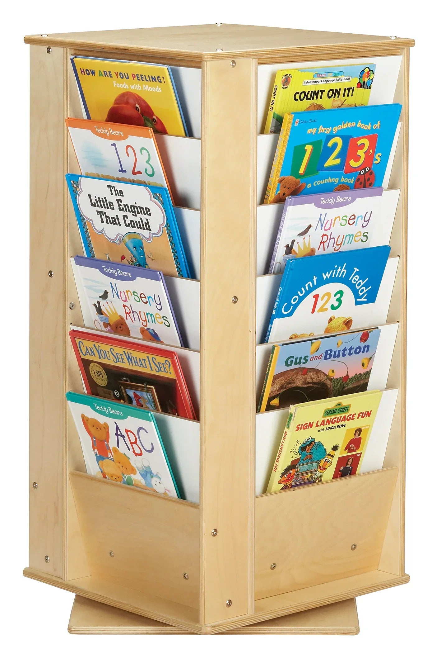 Jonti-Craft® Revolving Small Literacy Tower