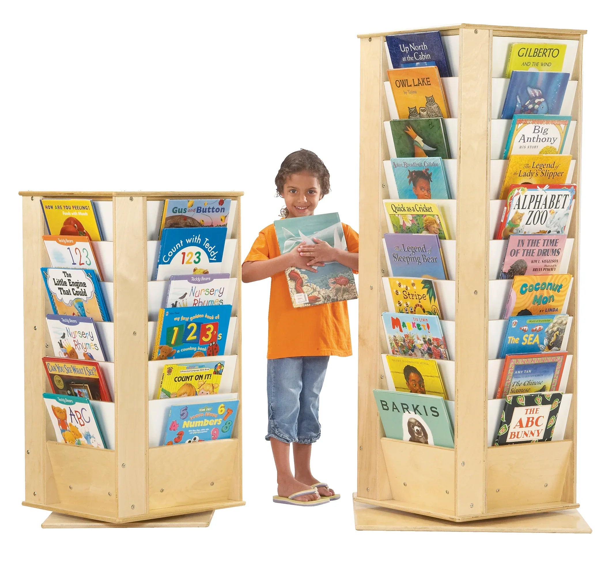 Jonti-Craft® Revolving Small Literacy Tower