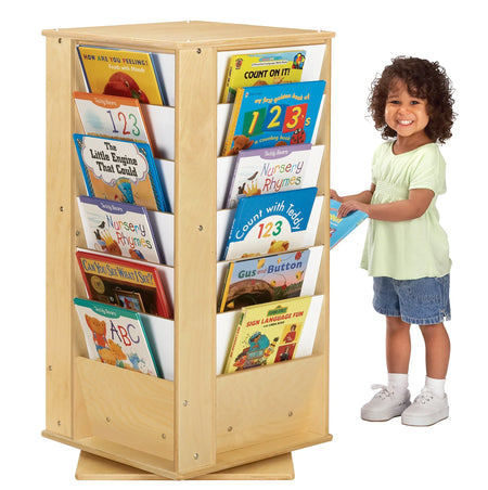 Jonti-Craft® Revolving Small Literacy Tower