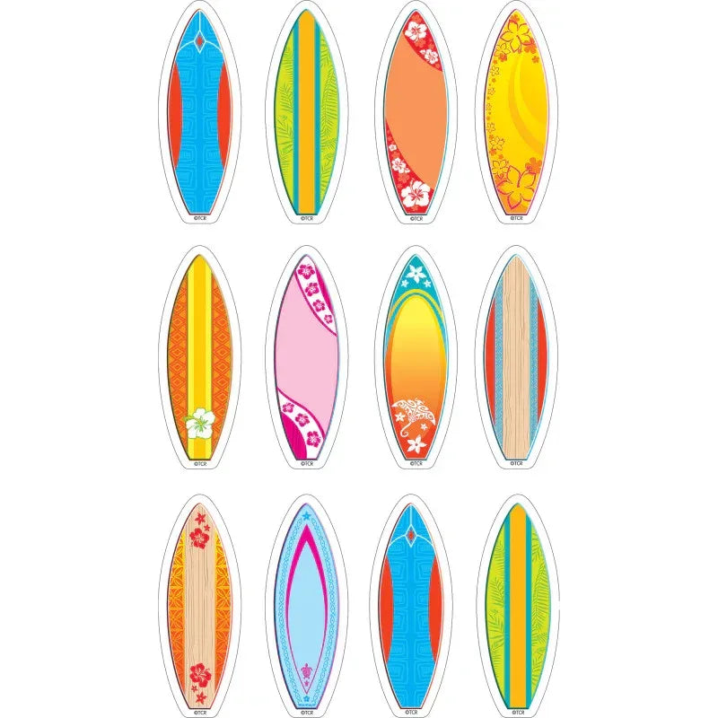 Surfboards Mini Accents, Pack of 36