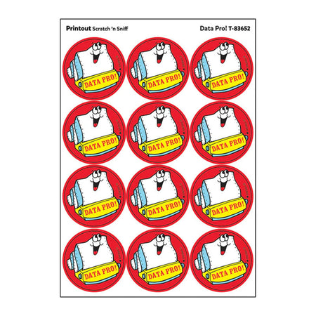 Data Pro!/ Printout Scent Stickers, 24 ct.