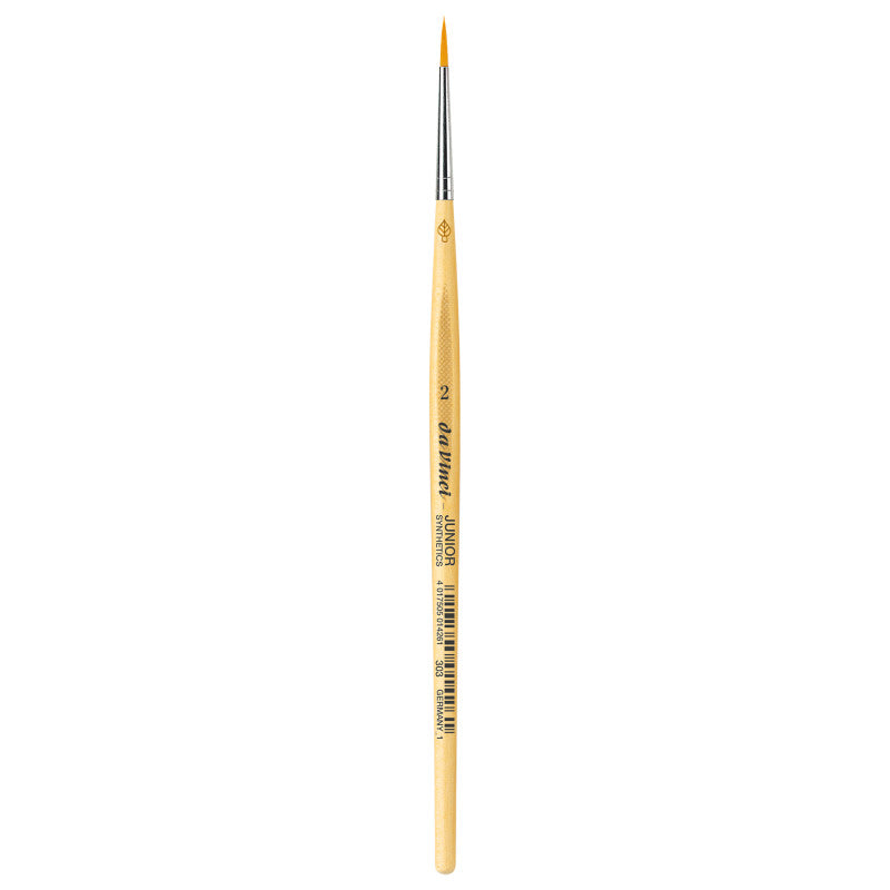 JUNIOR Synthetics Student Brush, Synthetic, Tempera, Round, Series 303, Size 2