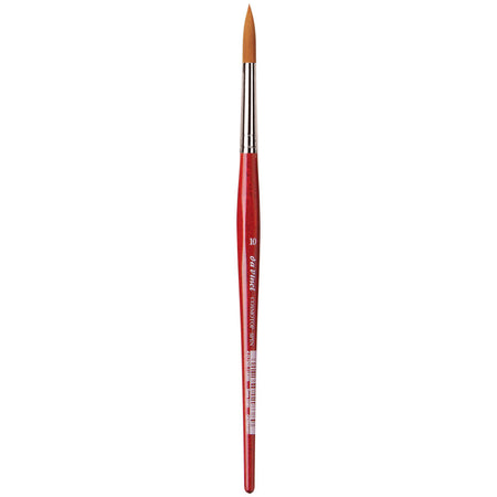 COSMOTOP-SPIN Silkpainting Brush, Synthetic, Watercolor, Round, Size -10