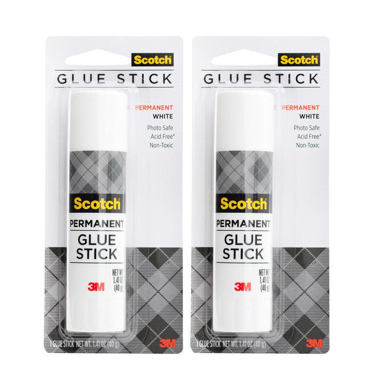 Acid-Free Craft Glue Stick, 1.41 oz, Pack of 2