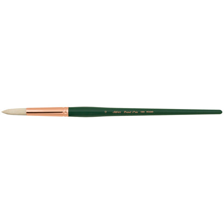 Grand Prix Brush, Round, Long Handle, Size 12