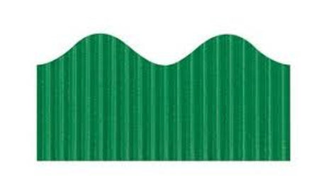 BORDETTE DECORATIVE BORDER 2.25" X 50', DARK GREEN