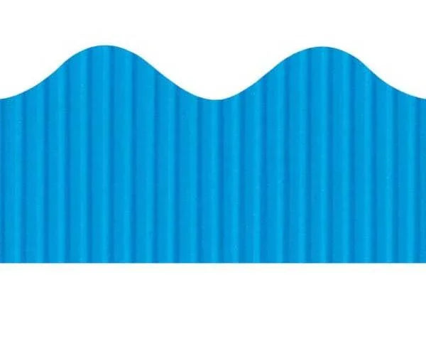 BORDETTE DECORATIVE BORDER 2.25" X 50', BRITE BLUE