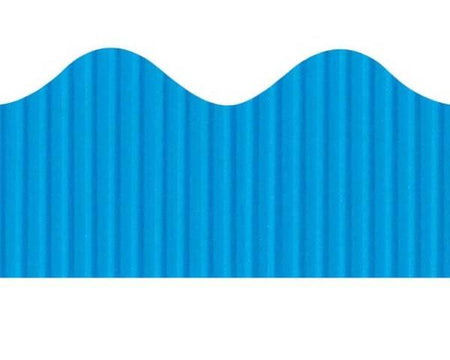 BORDETTE DECORATIVE BORDER 2.25" X 50', BRITE BLUE