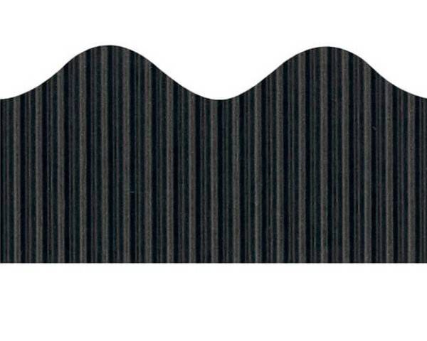 BORDETTE DECORATIVE BORDER 2.25" X 50', BLACK