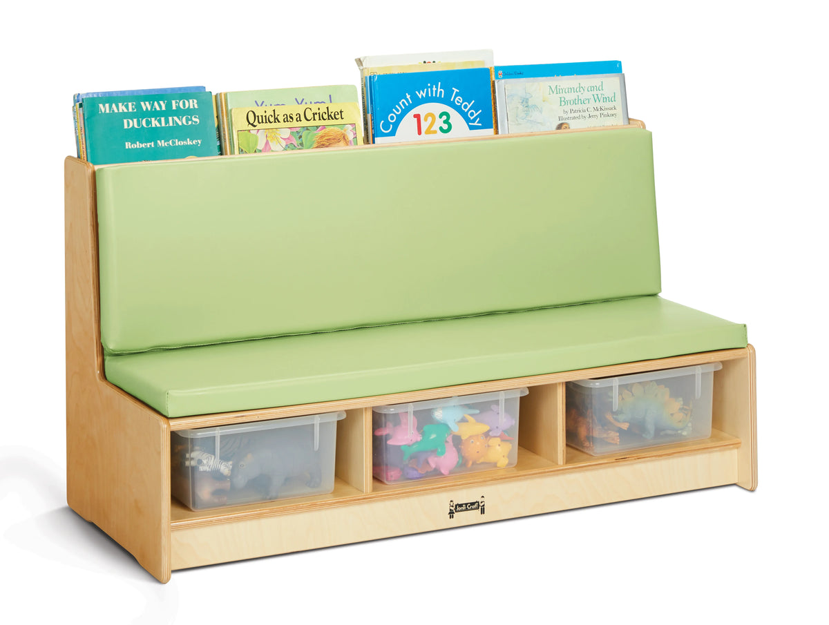 Jonti-Craft® Literacy Couch - Key Lime