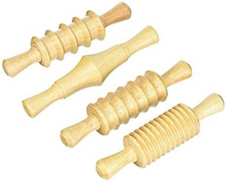 Clay Rolling Pins - Set of 4 (PAC-3748)