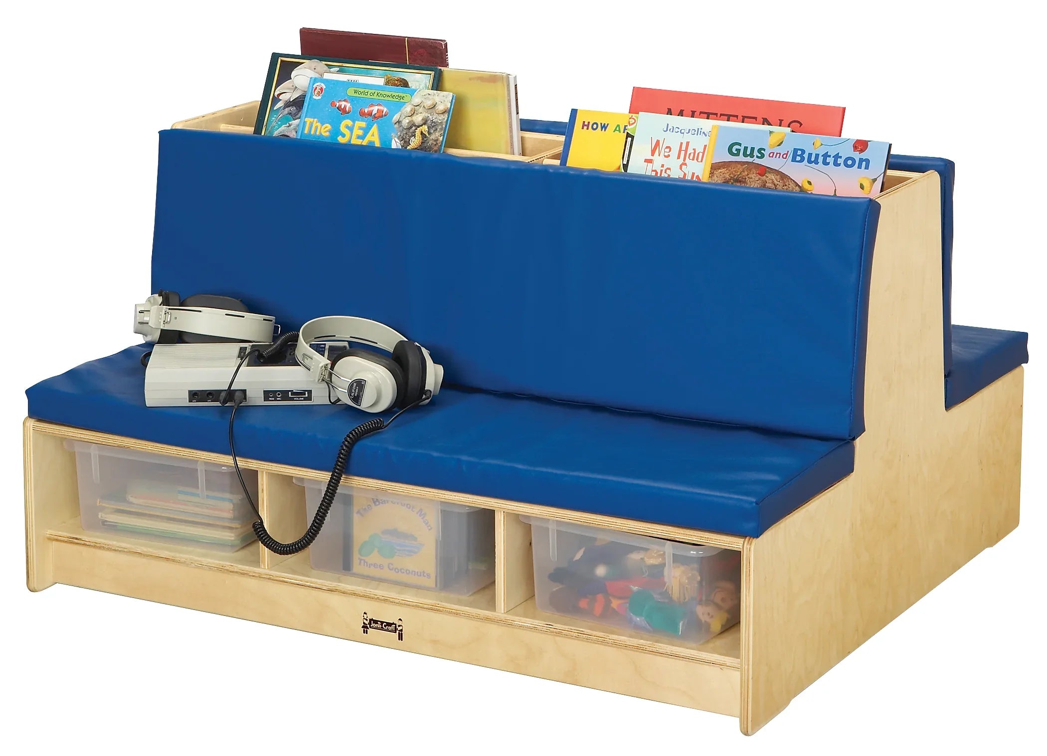 Jonti-Craft® Read-a-Round Couch - Blue