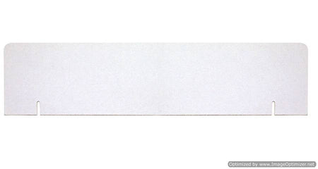 Presentation Board Header, White 36" X 9.5"