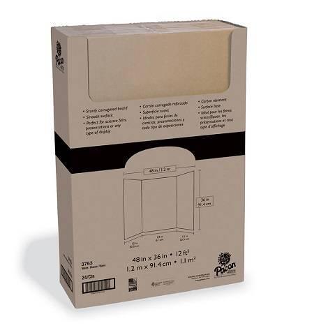 Presentation Board 36" X 48" - White case of 24