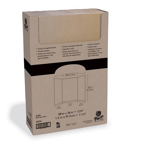 Presentation Board 36" X 48" - White case of 24