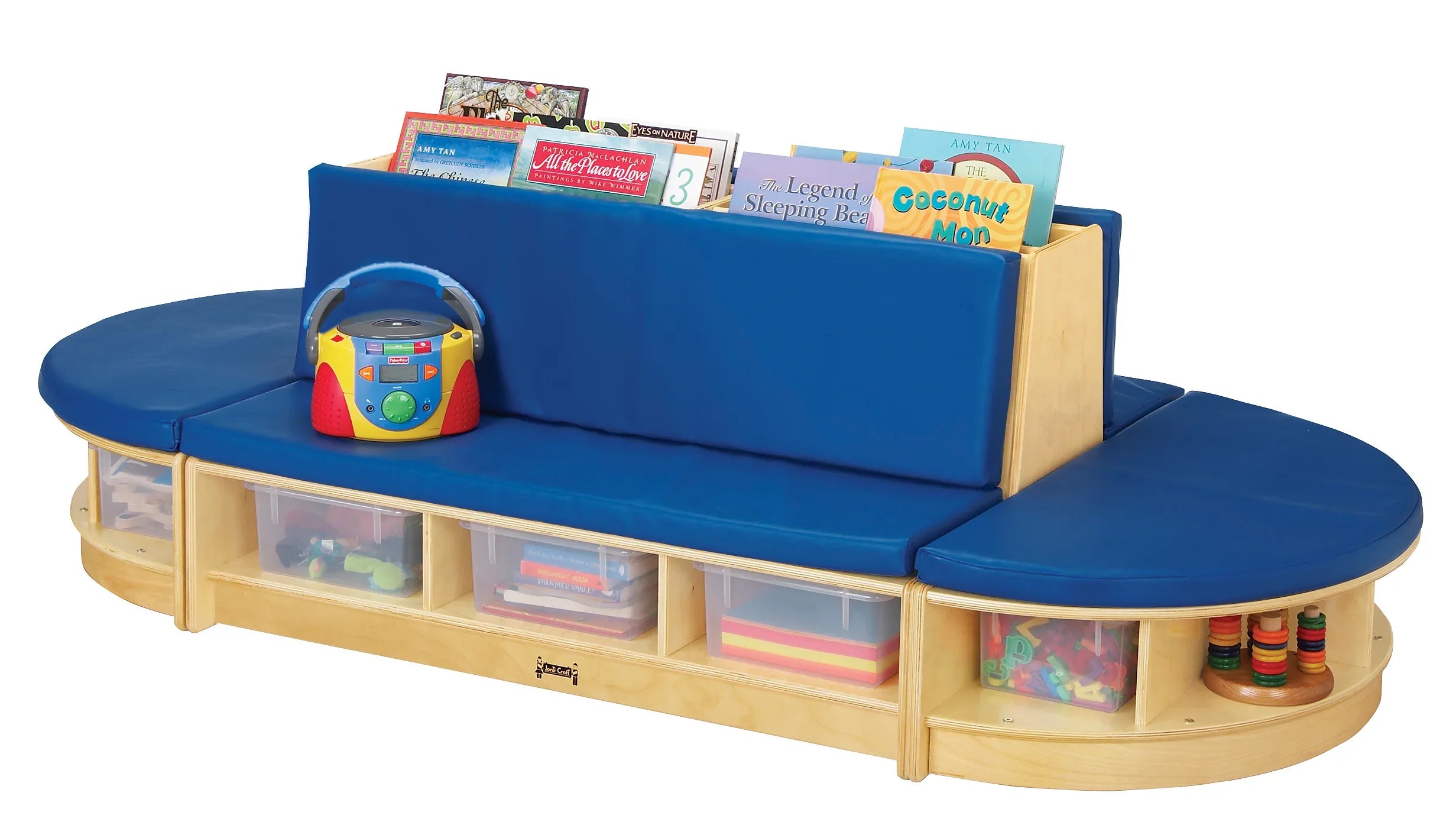 Jonti-Craft® Read-a-Round Semi - Blue