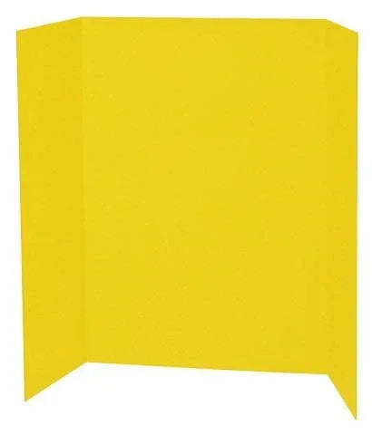 Pacon Spotlight Single Walled Yellow Corrugated Presentation Board 36" x 48"