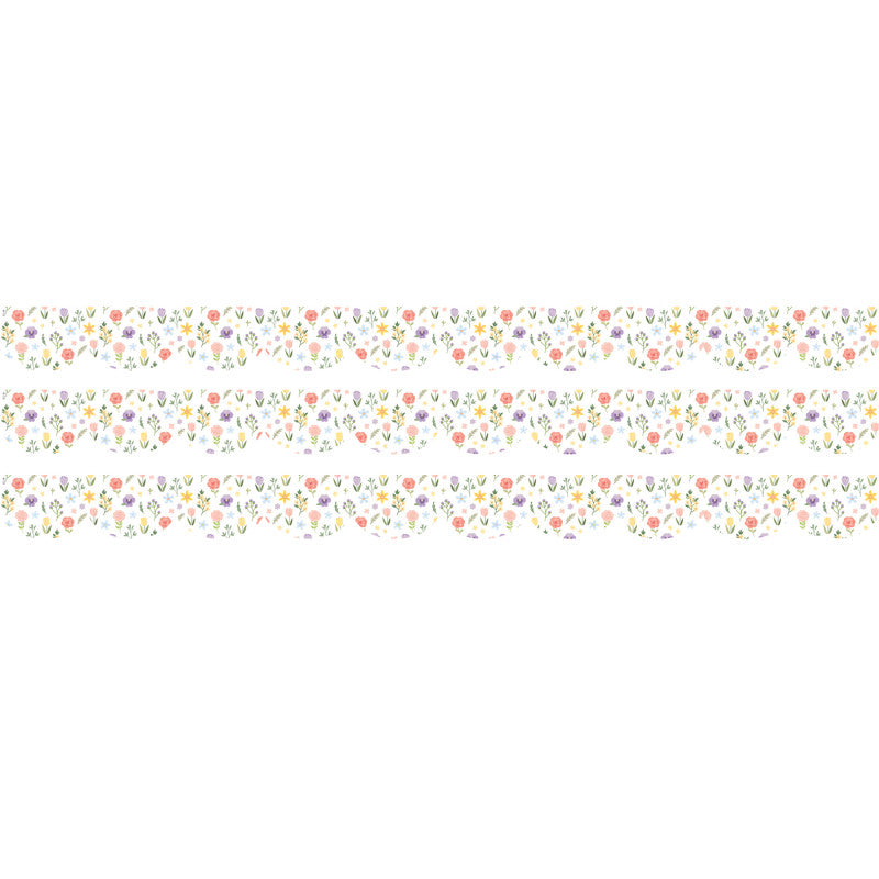 Cottagecore Die-Cut Border Trim, 35 Feet Per Pack, 3 Packs