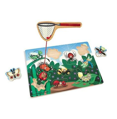 Melissa & Doug Bug Catching Magnetic Wooden Puzzle Game, item 3779