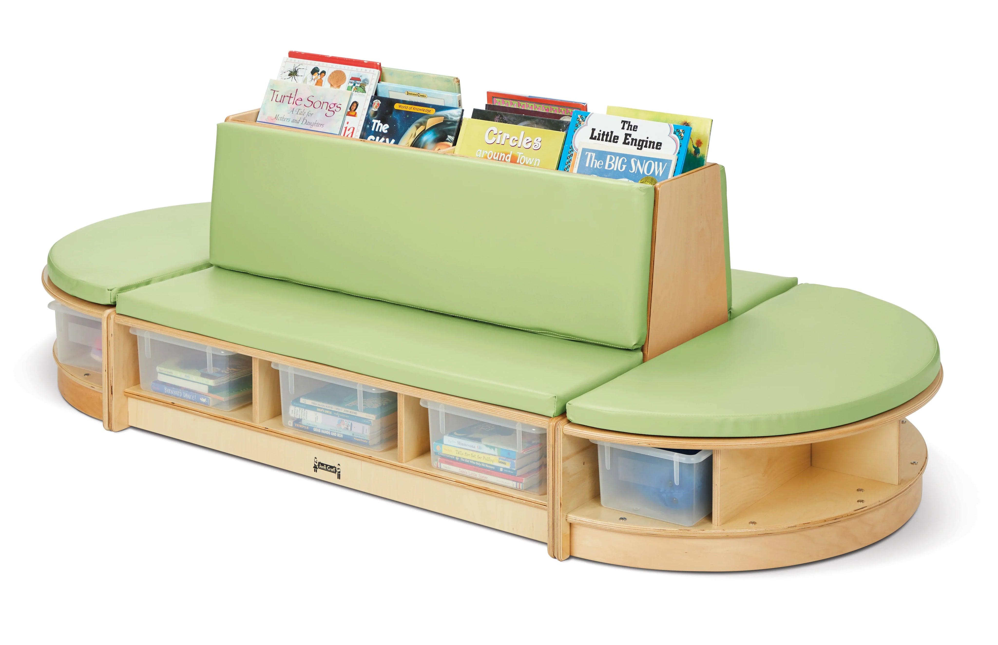 Jonti-Craft® Read-a-Round Island - Key Lime