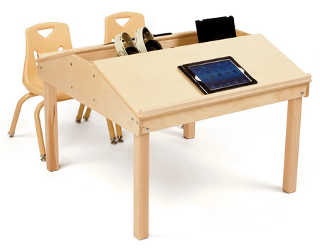 Jonti-Craft® Quad Tablet And Reading Table - 20.5" High