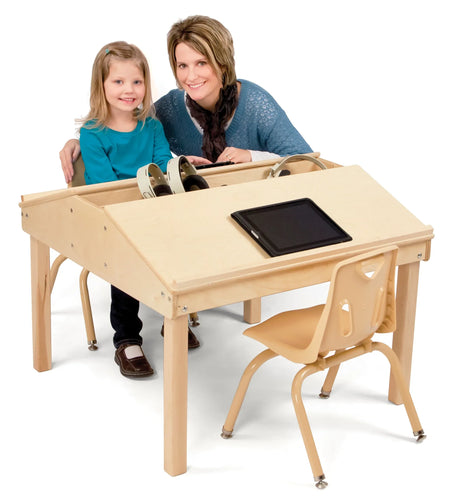 Jonti-Craft® Quad Tablet And Reading Table - 20.5" High