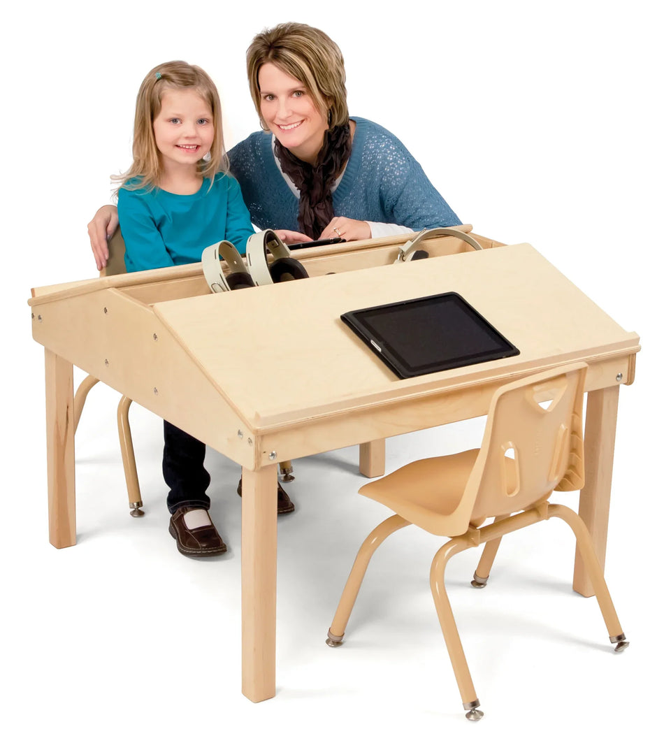 Jonti-Craft® Quad Tablet And Reading Table - 20.5" High