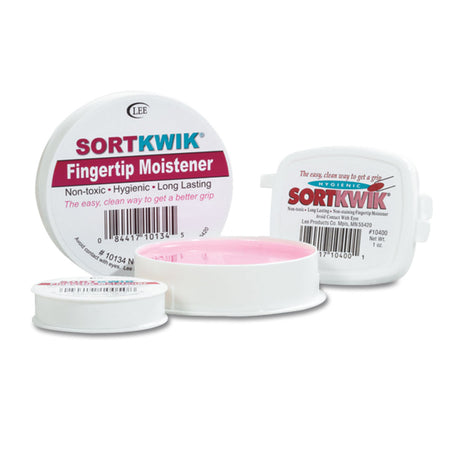 Sortkwik&reg; Hygienic Fingertip Moistener, 3/8 oz.