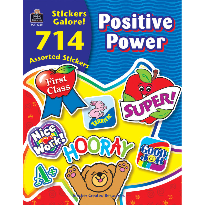 Positive Power Sticker Book, 714 Stickers