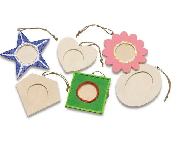 Creativity Street Wood Picture Frames, Pkg of 36