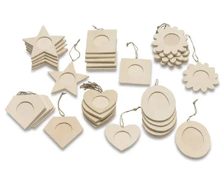 Creativity Street Wood Picture Frames, Pkg of 36