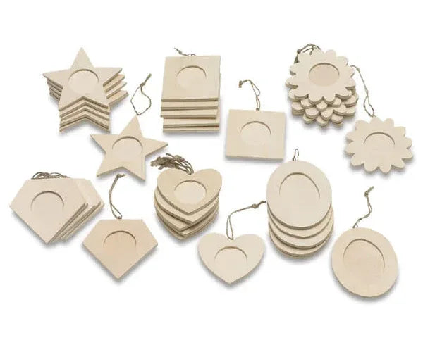 Creativity Street Wood Picture Frames, Pkg of 36
