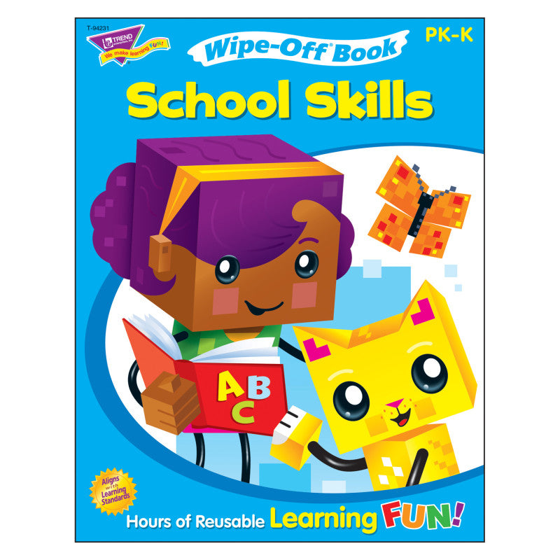 School Skills Wipe-Off&reg; Book Wipe-Off&reg; Book, 28 pgs