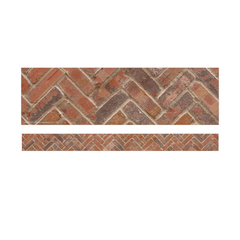 Curiosity Garden Brick Extra Wide Deco Trim&reg;