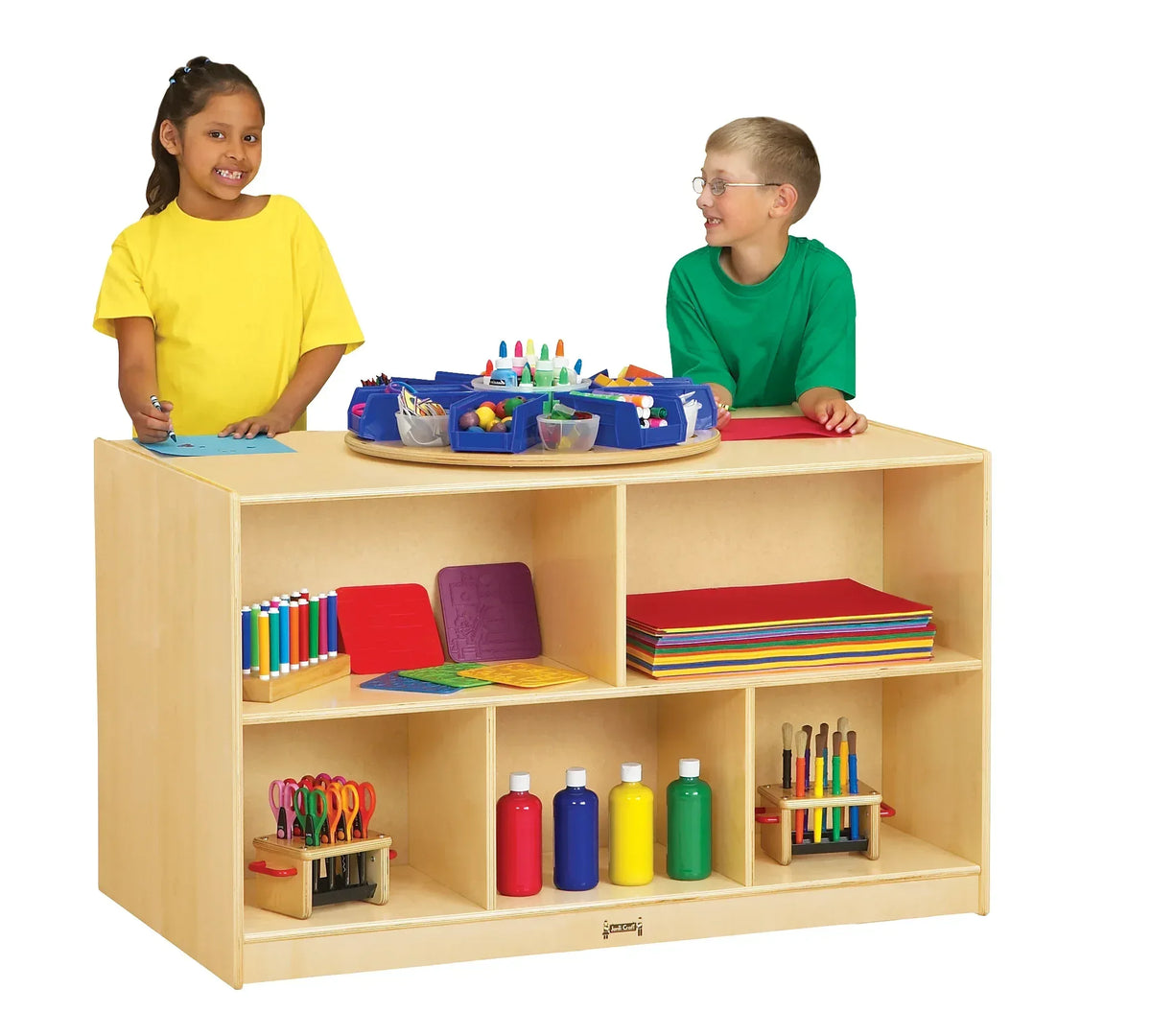 Jonti-Craft® Toddler Double-Sided Island