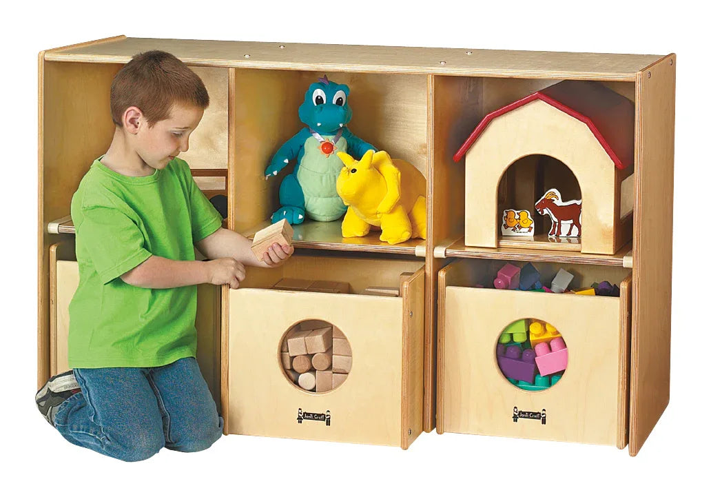 Jonti-Craft® See-n-Wheel Bin