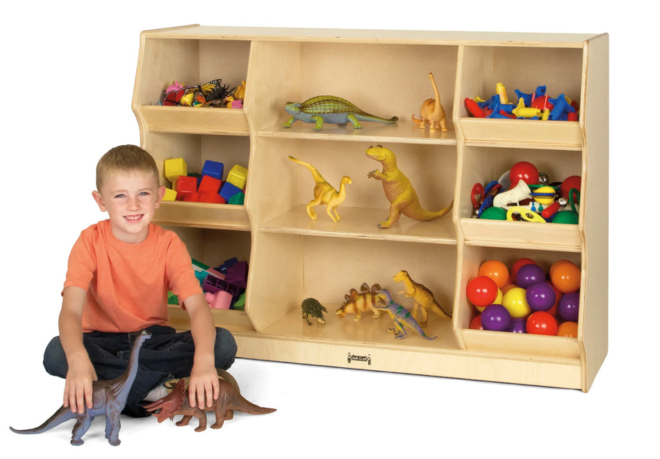 Jonti-Craft® Open Storage with Beveled Front
