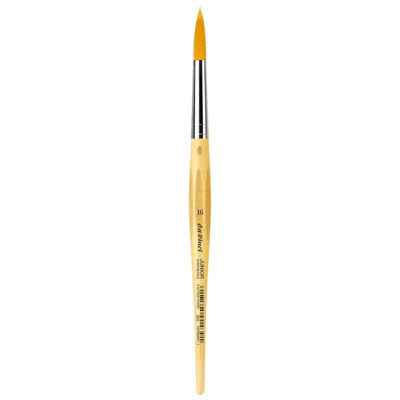 JUNIOR Synthetics Student Brush, Synthetic, Tempera, Round, Series 303, Size 16