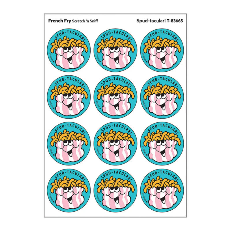 Spud-tacular!/ French Fry Scent Stickers, 24 ct.