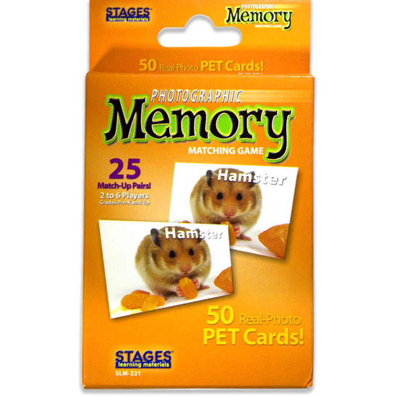 Photographic Memory Matching Game, Pets
