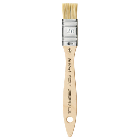 SYNTHETIC Mottler Brush, Natural Hog, Acrylic & Oil, Flat, Series 2429, Size 20