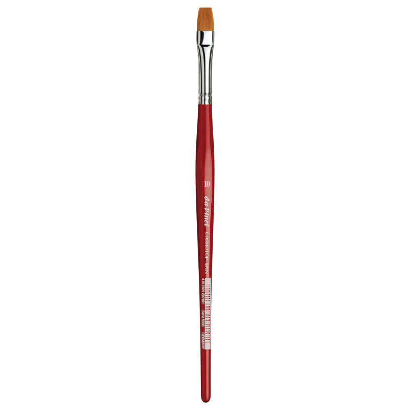 COSMOTOP-SPIN Silkpainting Brush, Synthetic, Watercolor, Flat, Size 10
