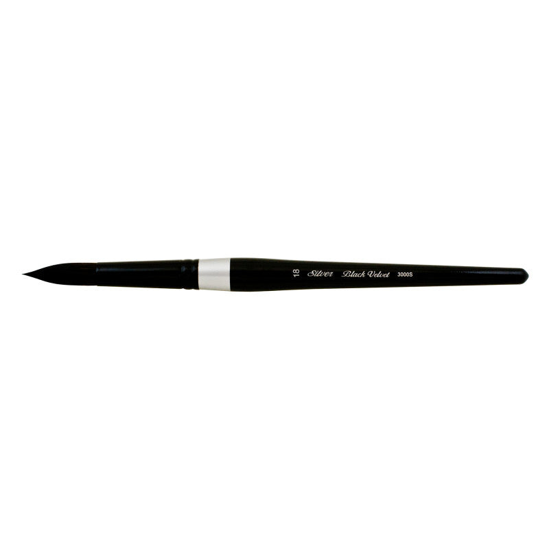 Black Velvet&reg; Brush, Round, Size 18