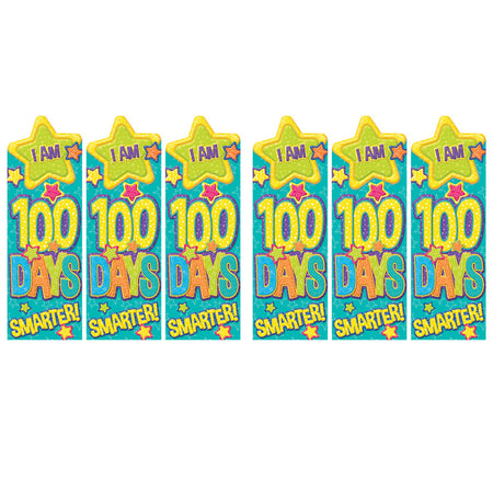 Color My World 100 Days Bookmarks, 36 Per Pack, 6 Packs